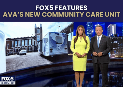 Fox5 Features AVA’s New Community Care Unit