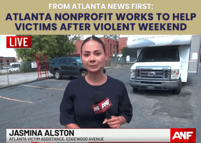 From Atlanta News First: AVA helps victims after violent weekend