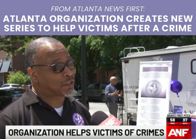 From Atlanta News First: Atlanta organization creates new series to help victims after a crime